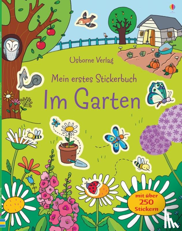 Young, Caroline - Mein erstes Stickerbuch: Im Garten