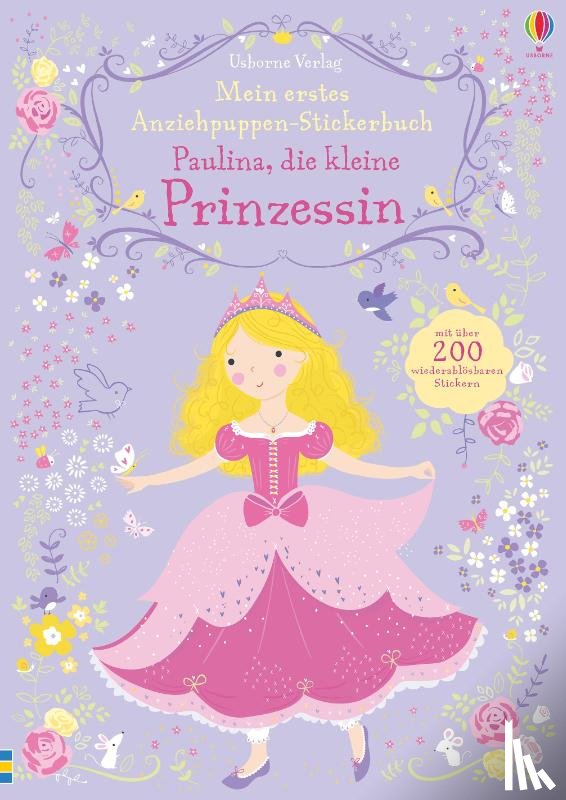 Watt, Fiona - Mein erstes Anziehpuppen-Stickerbuch: Paulina, die kleine Prinzessin