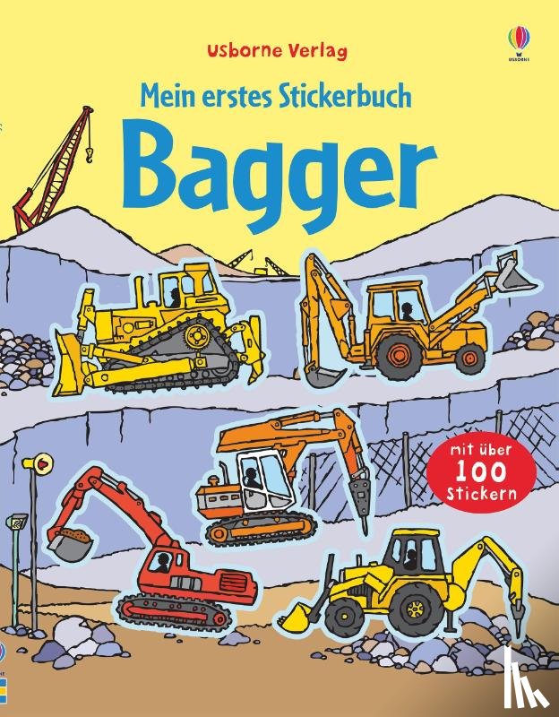 Taplin, Sam - Mein erstes Stickerbuch: Bagger