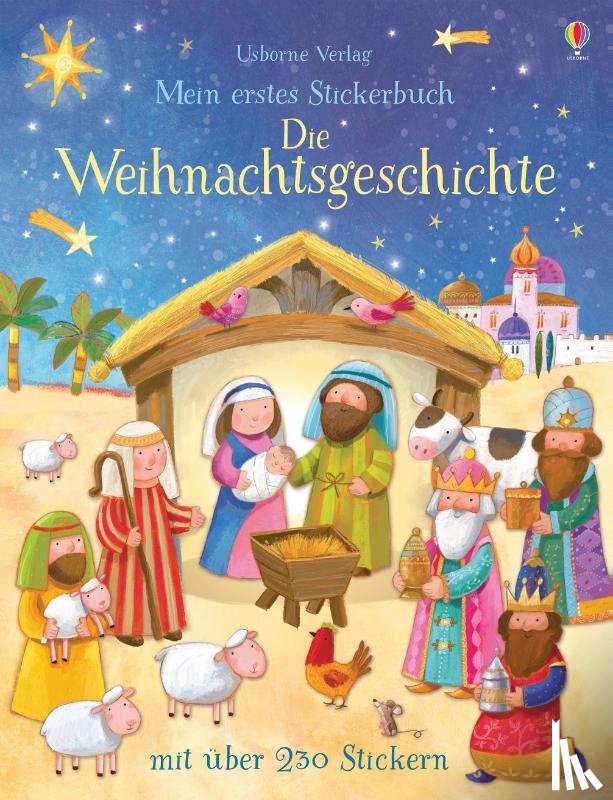 Brooks, Felicity - Mein erstes Stickerbuch: Die Weihnachtsgeschichte