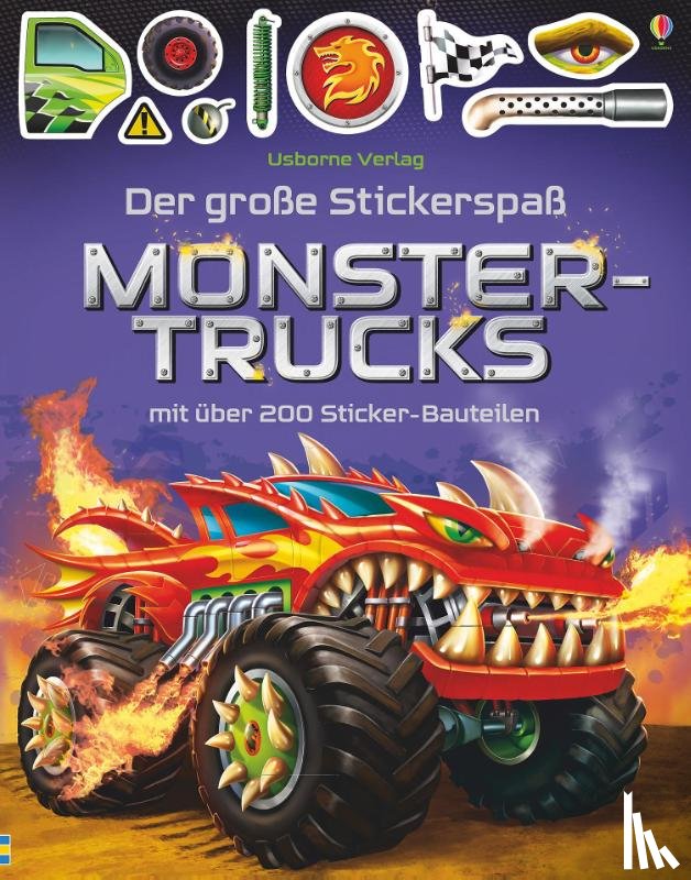 Tudhope, Simon - Der große Stickerspaß: Monstertrucks