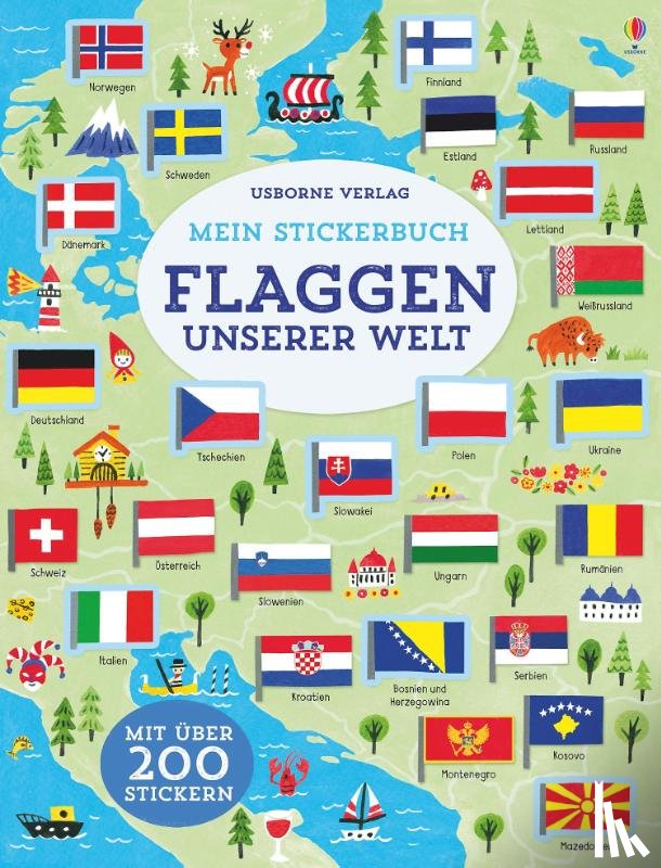 Bathie, Holly - Mein Stickerbuch: Flaggen unserer Welt