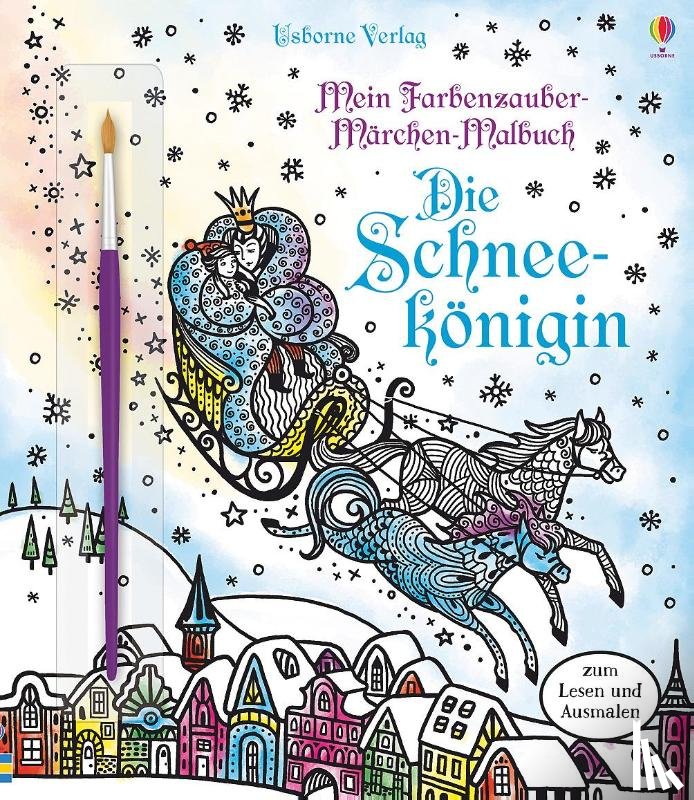 Davidson, Susanna - Mein Farbenzauber-Märchen-Malbuch: Die Schneekönigin