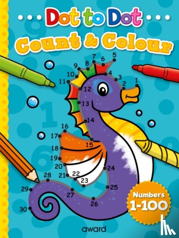  - Dot to Dot Count and Colour 1 to 100