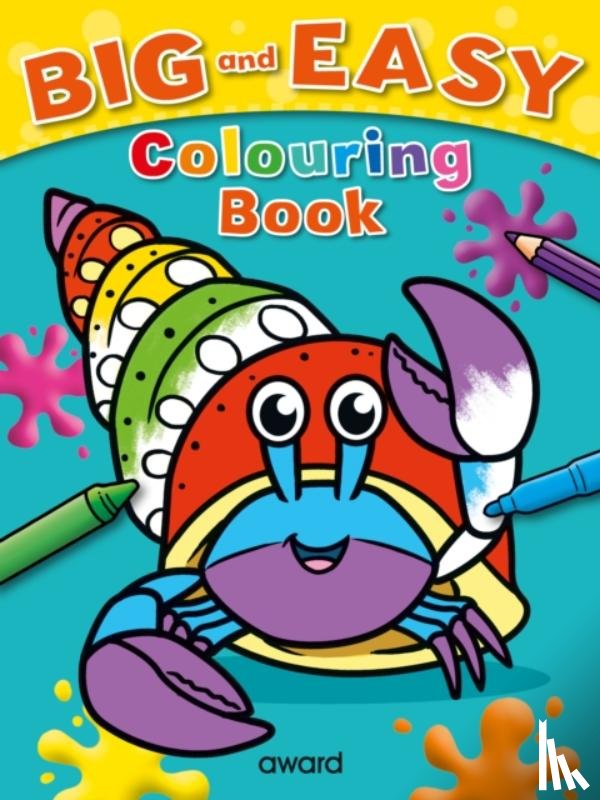  - Big & Easy Colouring Books: Crab