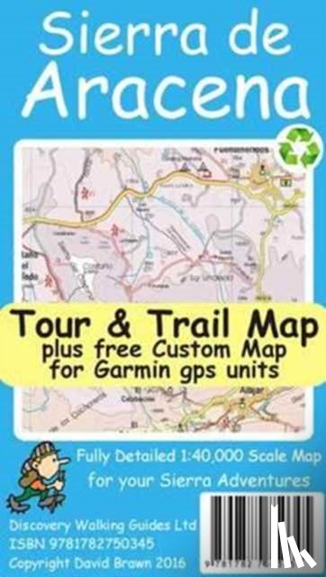 Brawn, David - Sierra de Aracena Tour & Trail Map
