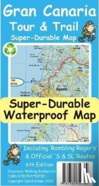 Brawn, David - Gran Canaria Tour and Trail Map