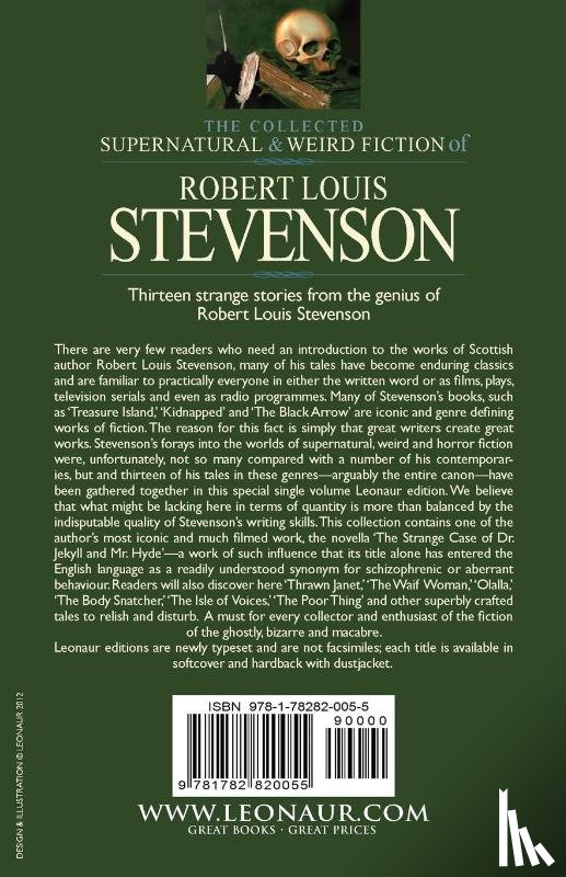 Stevenson, Robert Louis - The Collected Supernatural and Weird Fiction of Robert Louis Stevenson