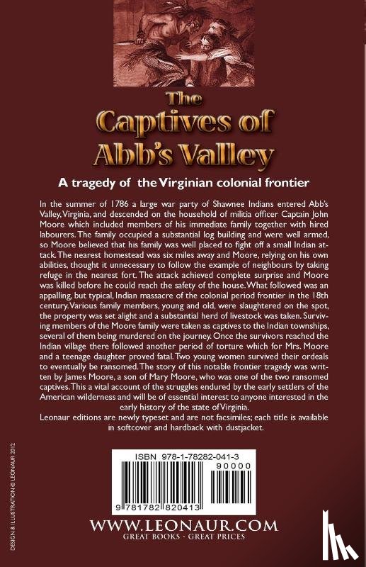 Moore, MR James (Lecturer in the School of History Politics and International Relations at the University of Leicester) - The Captives of Abb's Valley