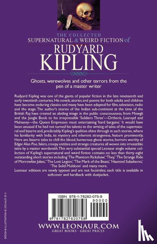 Kipling, Rudyard - The Collected Supernatural and Weird Fiction of Rudyard Kipling