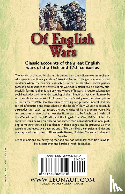Church, Alfred J - Of English Wars