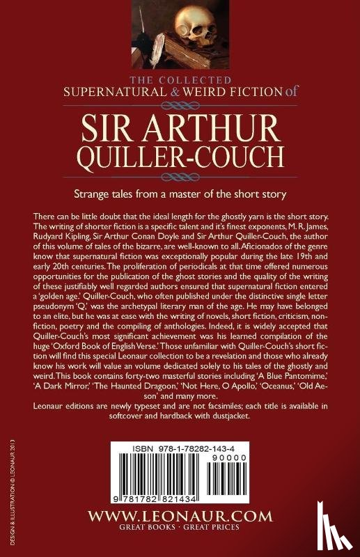 Quiller-Couch, Sir Arthur - The Collected Supernatural and Weird Fiction of Sir Arthur Quiller-Couch