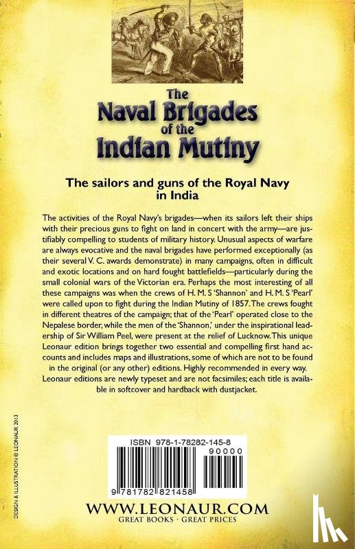 Williams, E a, Verney, Edmund Hope - The Naval Brigades of the Indian Mutiny