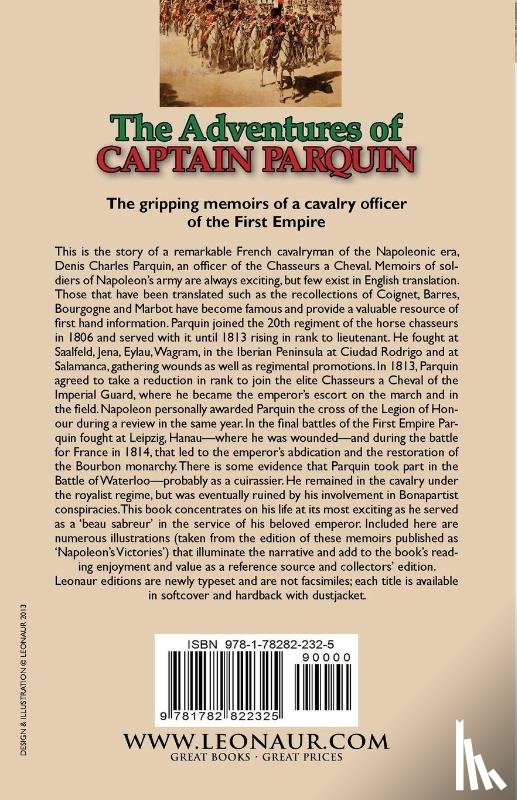 Parquin, Denis Charles - The Adventures of Captain Parquin