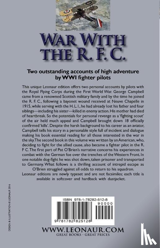 Campbell, George F, O'Brien, Pat - War With the R. F. C.