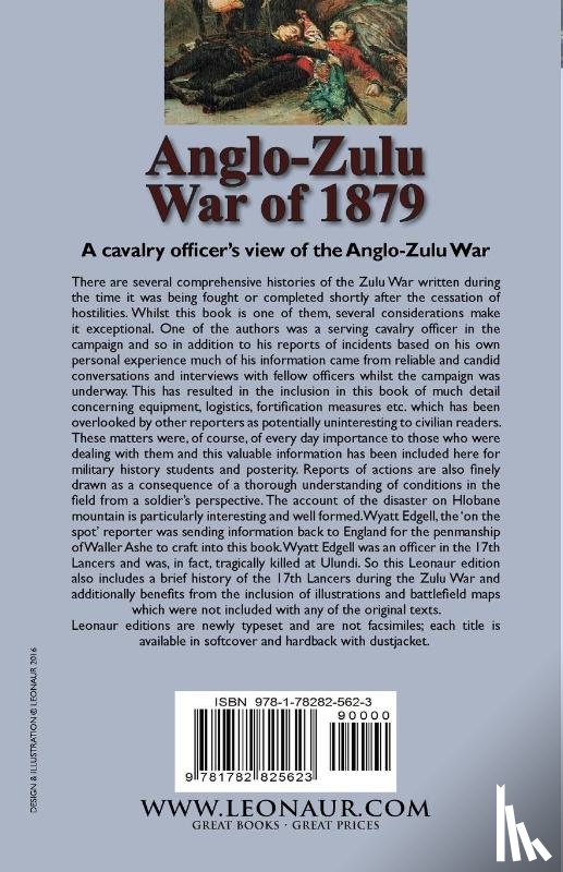 Ashe, Waller, Edgell, E V Wyatt, Fortescue, J W - Anglo-Zulu War of 1879