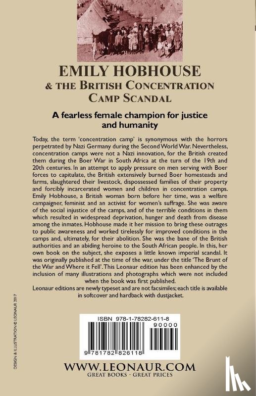 Hobhouse, Emily - Emily Hobhouse and the British Concentration Camp Scandal