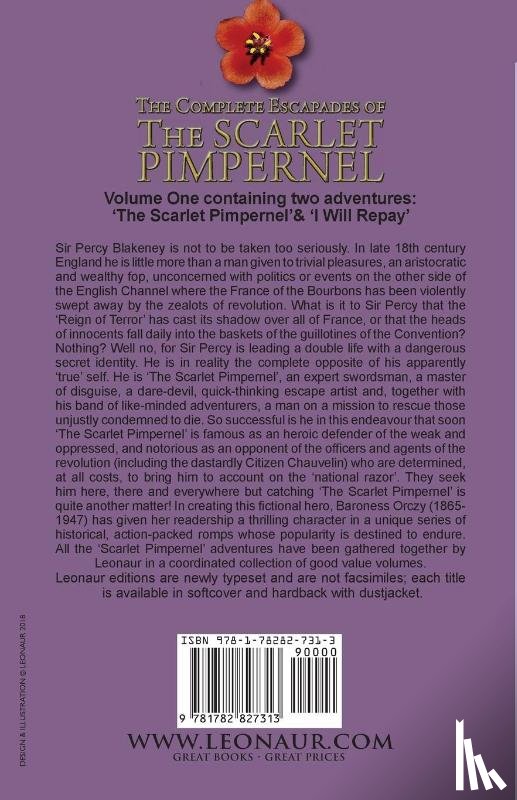 Orczy, Baroness - The Complete Escapades of The Scarlet Pimpernel-Volume 1