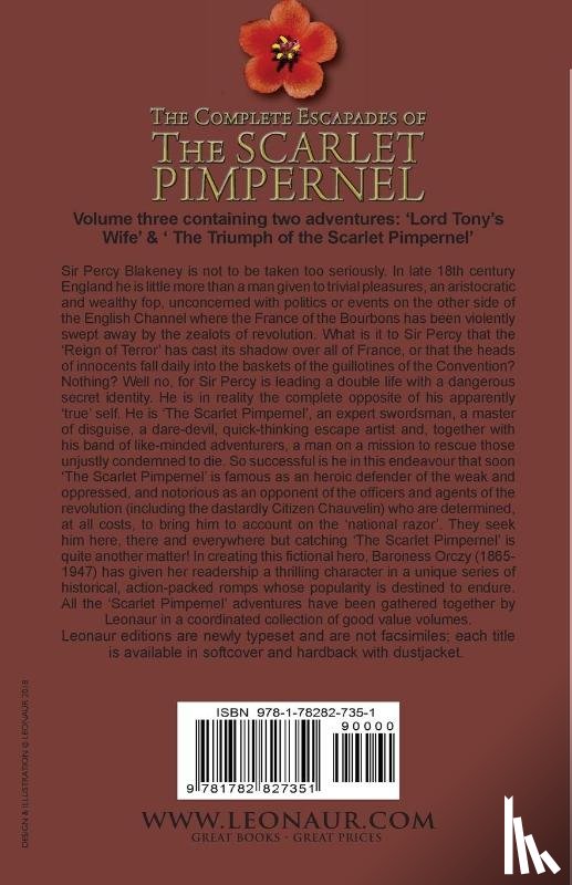 Orczy, Baroness - The Complete Escapades of The Scarlet Pimpernel-Volume 3