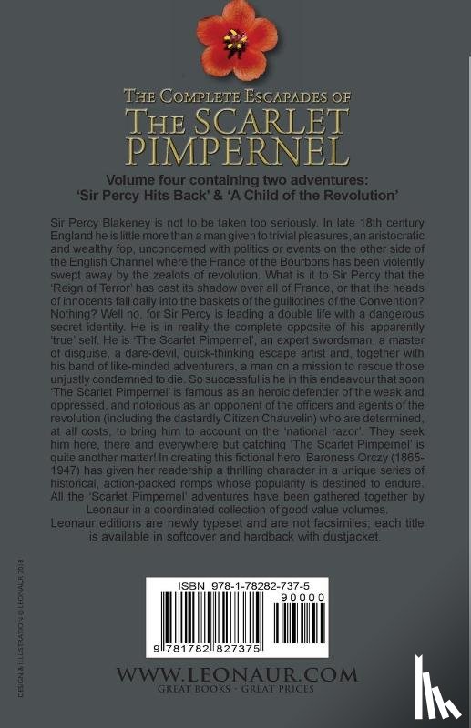 Orczy, Baroness - The Complete Escapades of The Scarlet Pimpernel-Volume 4