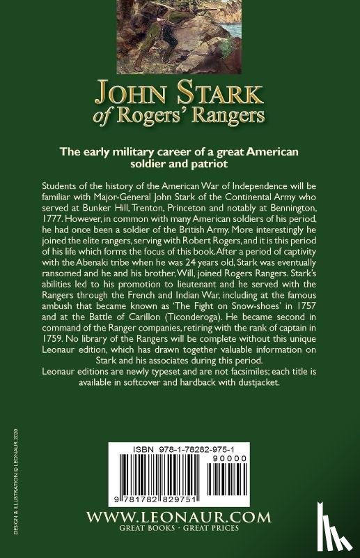 Moore, Howard Parker, Stark, Caleb - John Stark of Rogers' Rangers
