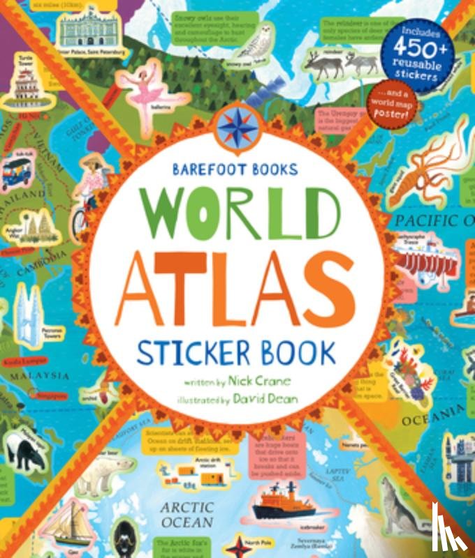  - World Atlas Sticker Book
