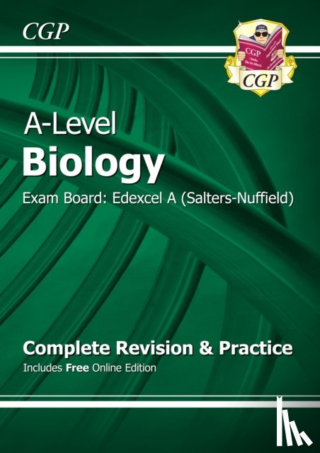 CGP Books - A-Level Biology: Edexcel A Year 1 & 2 Complete Revision & Practice with Online Edition: for the 2025 and 2026 exams