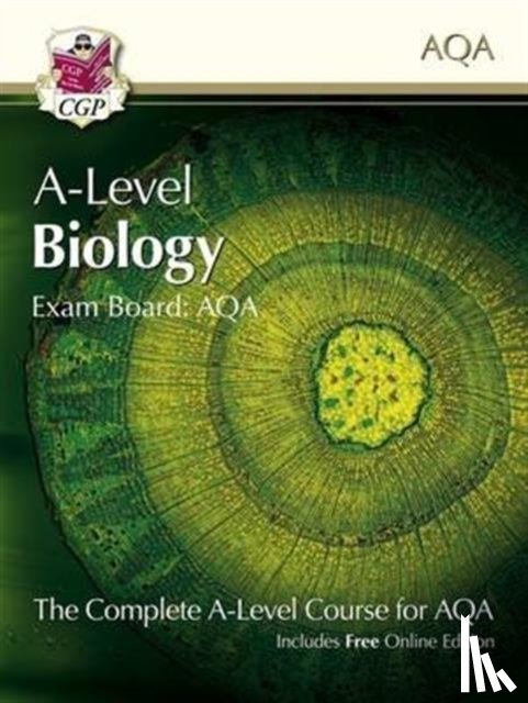 CGP Books - A-Level Biology for AQA: Year 1 & 2 Student Book with Online Edition: course companion for the 2025 and 2026 exams