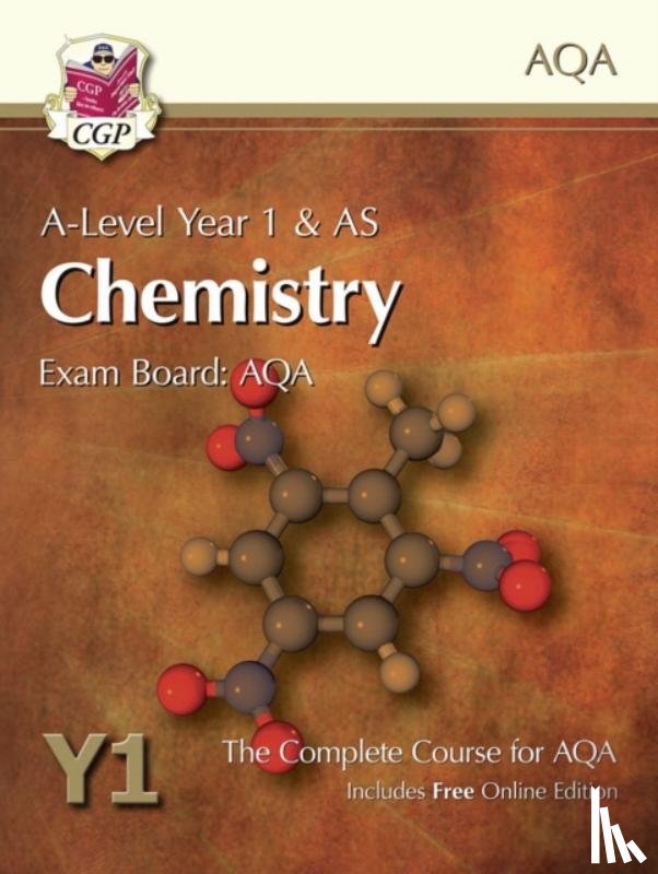 CGP Books - A-Level Chemistry for AQA: Year 1 & AS Student Book with Online Edition: course companion for the 2025 and 2026 exams