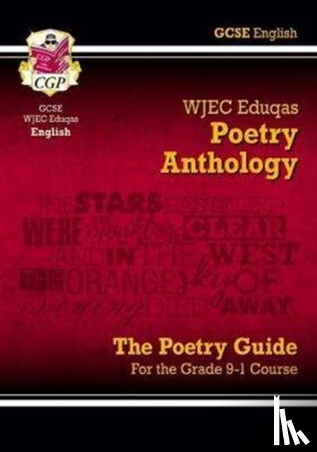 CGP Books - GCSE English WJEC Eduqas Anthology Poetry Guide includes Online Edition, Audio and Quizzes: for the 2025 and 2026 exams