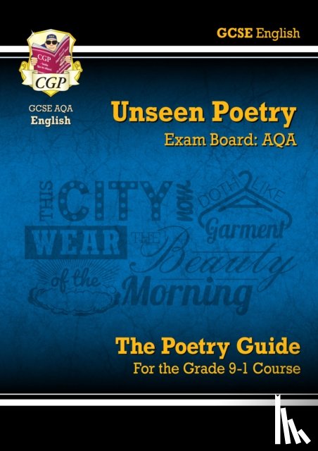 CGP Books - GCSE English AQA Unseen Poetry Guide - Book 1 includes Online Edition