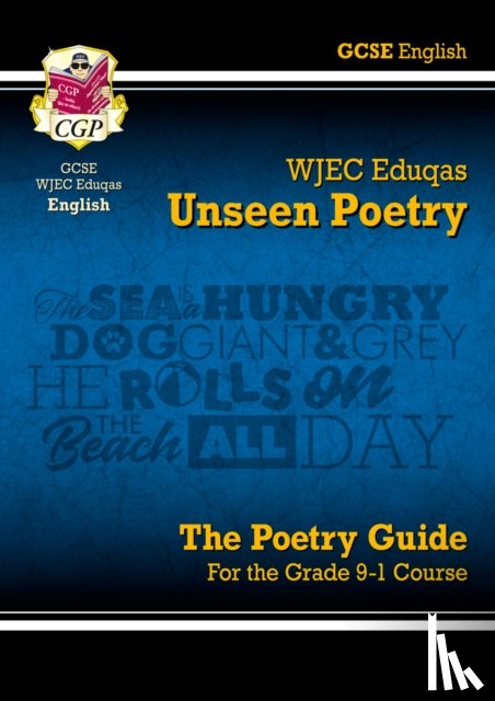 CGP Books - GCSE English WJEC Eduqas Unseen Poetry Guide includes Online Edition: for the 2025 and 2026 exams