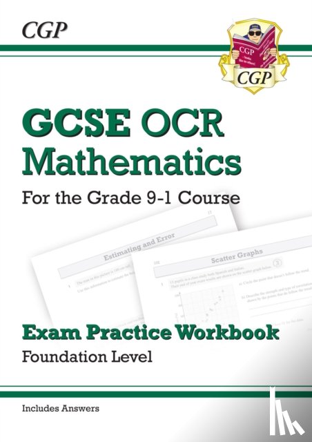 CGP Books - GCSE Maths OCR Exam Practice Workbook: Foundation - includes Video Solutions and Answers