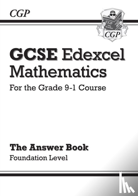 CGP Books - GCSE Maths Edexcel Answers for Workbook: Foundation