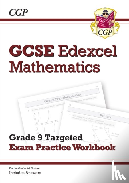 CGP Books - GCSE Maths Edexcel Grade 8-9 Targeted Exam Practice Workbook (includes Answers)