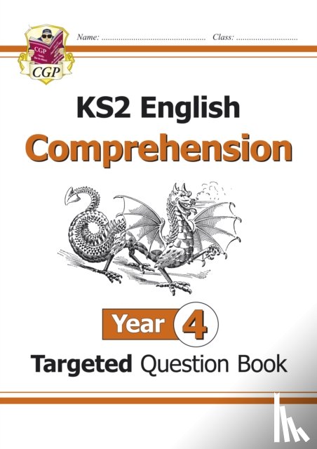 CGP Books - KS2 English Year 4 Reading Comprehension Targeted Question Book - Book 1 (with Answers)