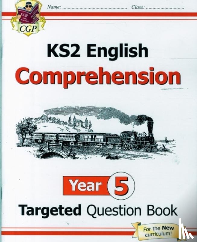 CGP Books - KS2 English Year 5 Reading Comprehension Targeted Question Book - Book 1 (with Answers)