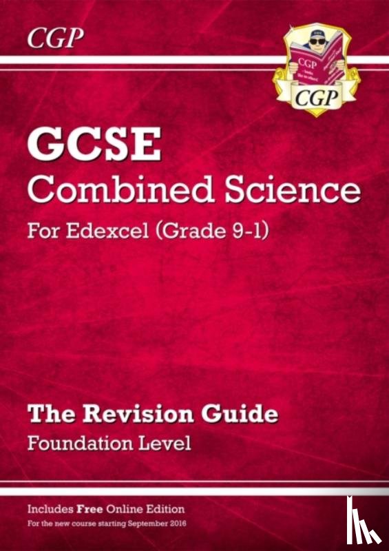 CGP Books - GCSE Combined Science Edexcel Revision Guide - Foundation inc. Online Edition, Videos & Quizzes: for the 2025 and 2026 exams
