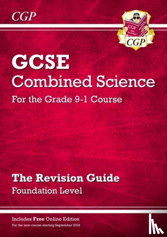 CGP Books - GCSE Combined Science Revision Guide - Foundation includes Online Edition, Videos & Quizzes: for the 2025 and 2026 exams