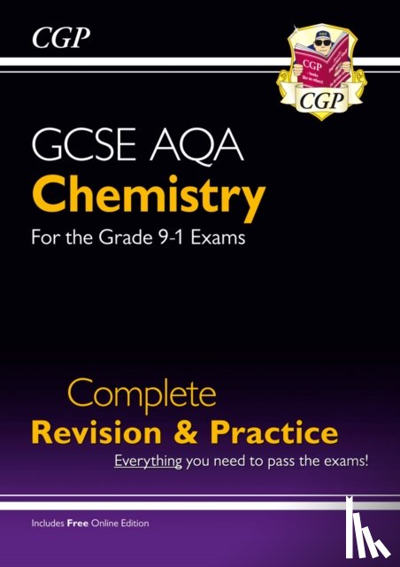 CGP Books - GCSE Chemistry AQA Complete Revision & Practice includes Online Ed, Videos & Quizzes: for the 2025 and 2026 exams