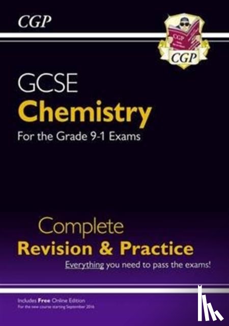 CGP Books - GCSE Chemistry Complete Revision & Practice includes Online Ed, Videos & Quizzes: for the 2025 and 2026 exams