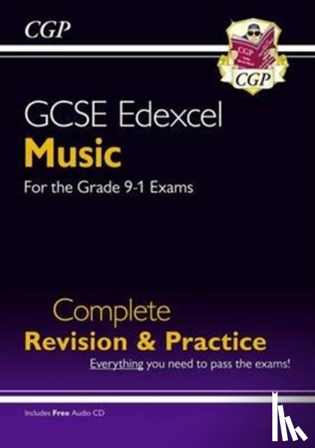CGP Books - GCSE Music Edexcel Complete Revision & Practice (with Audio & Online Edition): for the 2025 and 2026 exams