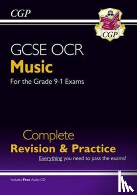 CGP Books - GCSE Music OCR Complete Revision & Practice (with Audio & Online Edition): for the 2025 and 2026 exams