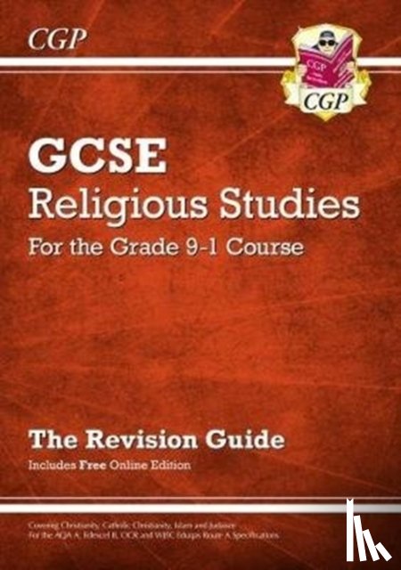 CGP Books - Grade 9-1 GCSE Religious Studies: Revision Guide with Online Edition: superb for the 2023 and 2024 exams
