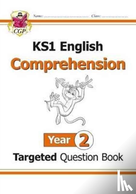 CGP Books - KS1 English Year 2 Reading Comprehension Targeted Question Book - Book 1 (with Answers)