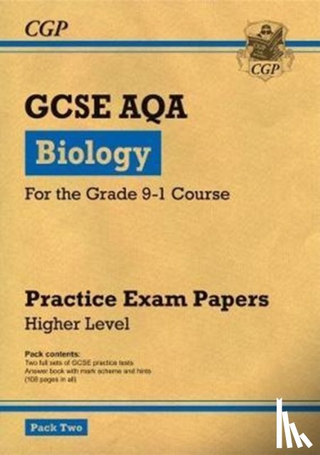 CGP Books - GCSE Biology AQA Practice Papers: Higher Pack 2
