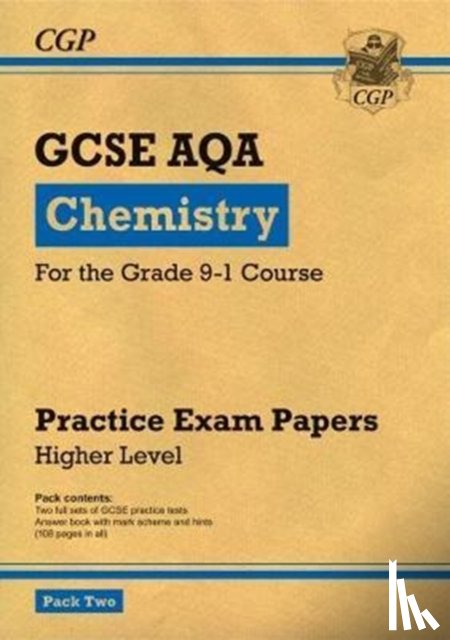 CGP Books - GCSE Chemistry AQA Practice Papers: Higher Pack 2