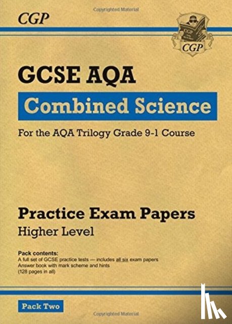 CGP Books - GCSE Combined Science AQA Practice Papers: Higher Pack 2
