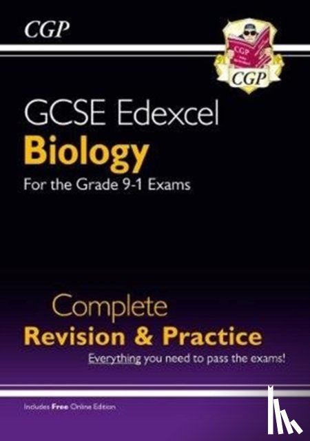 CGP Books - GCSE Biology Edexcel Complete Revision & Practice includes Online Edition, Videos & Quizzes: for the 2025 and 2026 exams