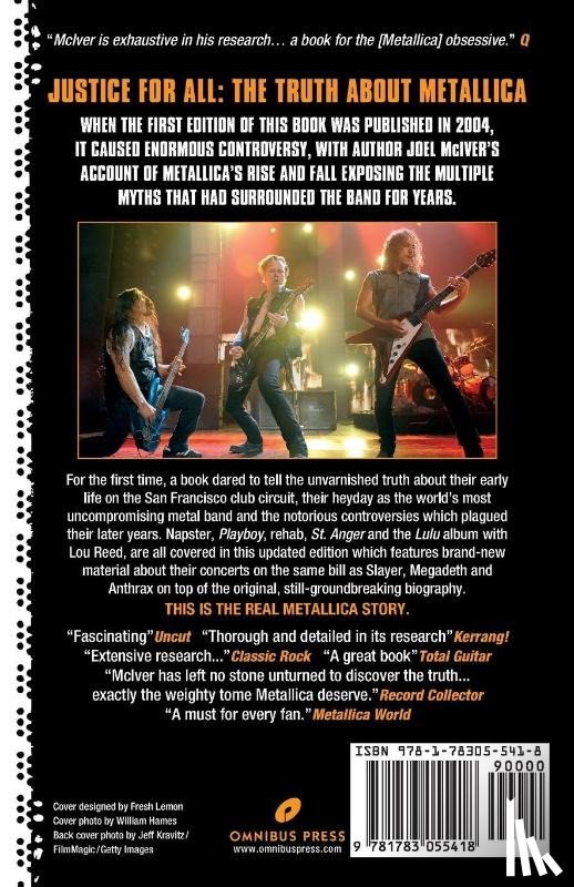 Mciver, Joel - Metallica: Justice for All